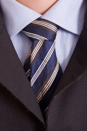 Detail of a suit and a tieの写真素材