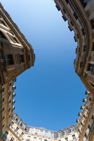 Edouard VII square in Paris - Franceの写真素材