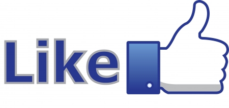 like, thumb upの写真素材
