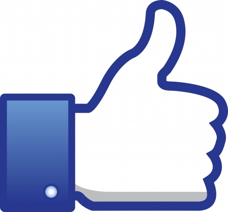 like, thumb upの写真素材
