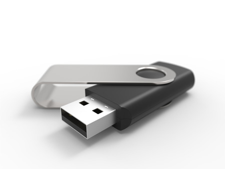 USB stickの写真素材