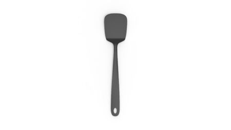 3d rendering of a spatula isolated in white studio backgroundの写真素材