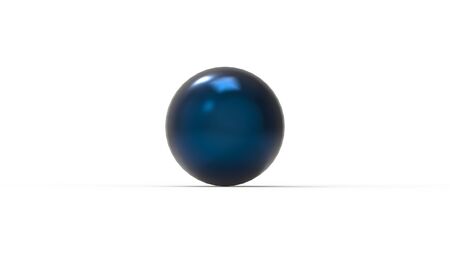 Sphere ball 3d rendering in multiple materials isolated in white studio backgroundの写真素材
