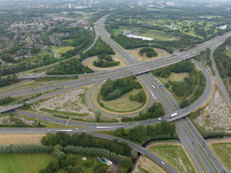 The Lunetten Junction is a Dutch traffic interchange for the connection of the A12 and A27 motorways...
