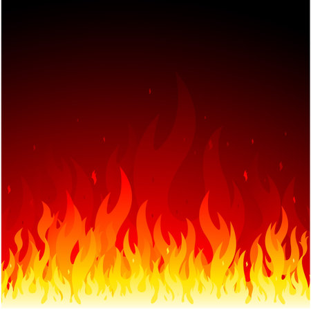 fire background designのイラスト素材