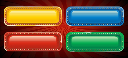 Casino banner signのイラスト素材