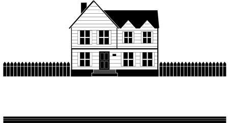 real estate design conceptのイラスト素材