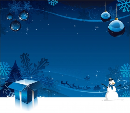 Christmas card backgroundのイラスト素材