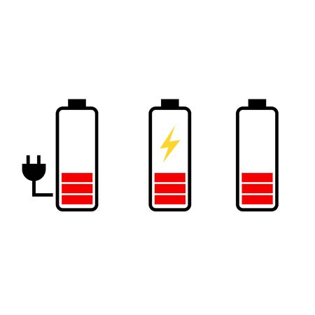 battery icon illustration vector, can be used for web and design.のイラスト素材