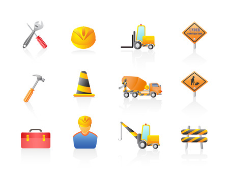 some construction Icon set for designのイラスト素材