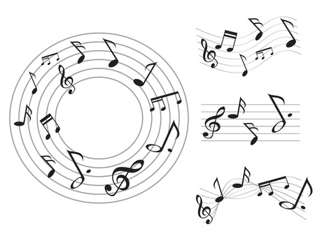 some special music note for designのイラスト素材