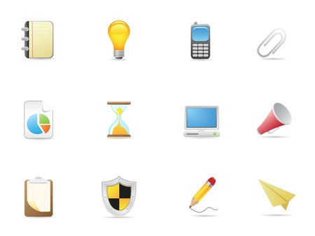 Office & Business icons for designのイラスト素材