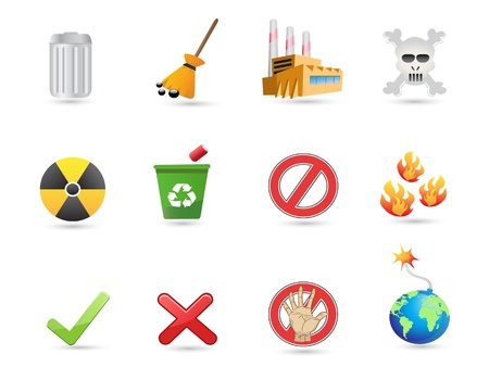special icon for eco designのイラスト素材