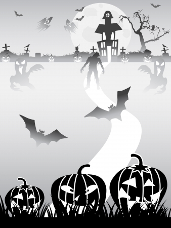 the halloween background for halloween designのイラスト素材