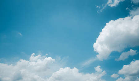 texture of cloud on blue skyの写真素材