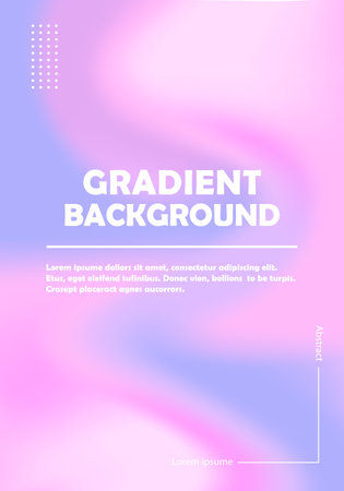 Mystical Pink and Purple Gradient Design, a Soft Background with a Mysterious Styleのイラスト素材