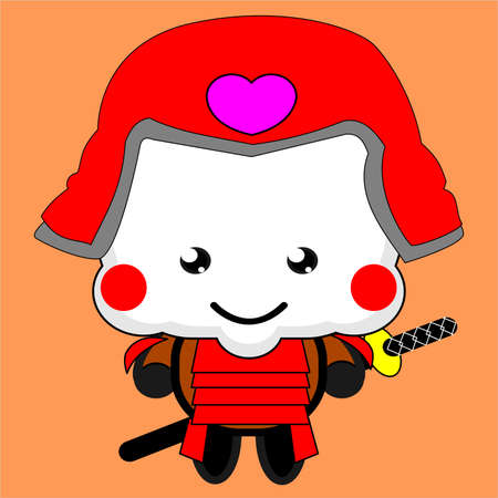 ilustrasion vector grafic of Samuraiのイラスト素材