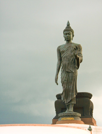 Statue of Buddha, Phutthamonthon Thailandの写真素材