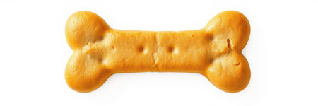 Dog-shaped treat designed for enjoyable chewing experiences for pets at any time of the dayの素材