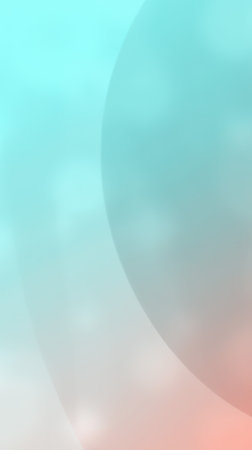 Soft gradient abstract background blending pastel colors, creating a tranquil visual experience for design projects or creative workの素材