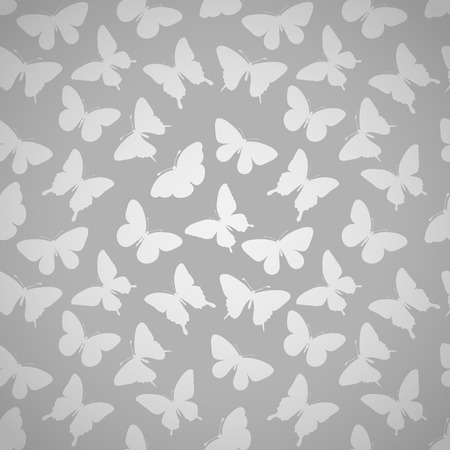 Beautiful seamless pattern with butterflies  Perfect for greeting card and invitations of the wedding, birthday, motherのイラスト素材