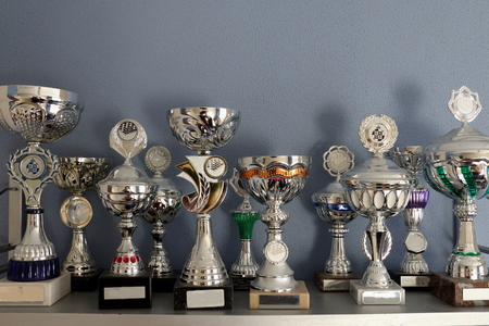Trophy collectionの写真素材