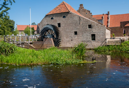 The water mill named the Friedesse mill in the village called Neer, on the river called the...