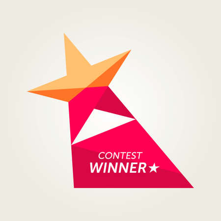 Vector Award For Contest Winnerのイラスト素材