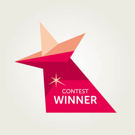 Vector Logotype For Contest Winnerのイラスト素材