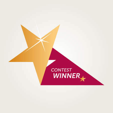 Vector Logotype For Contest Winnerのイラスト素材