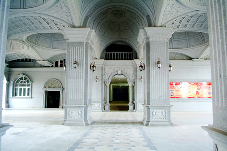 Interior view of the dome of hallのeditorial素材