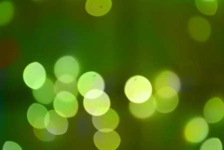 Beautiful green bokeh backgroundの写真素材