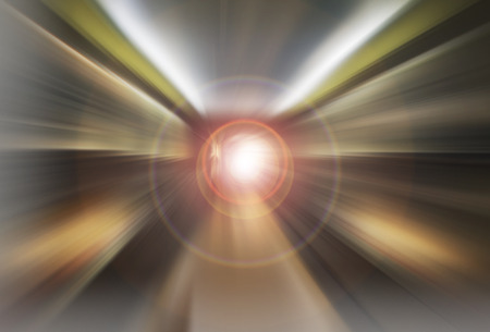 tunnel bend  の写真素材