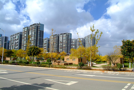 Apartment buildingのeditorial素材