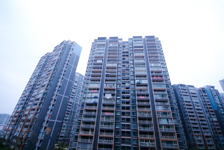 Highrise apartment towerのeditorial素材