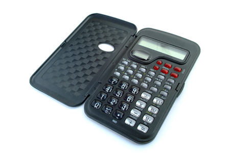 Scientific calculator isolatedの写真素材