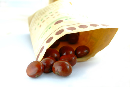 Sugar Roasted Chestnuts の写真素材