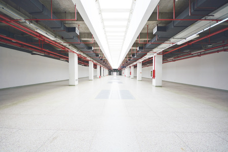 empty carport interiorのeditorial素材