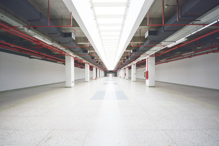 empty carport interiorのeditorial素材