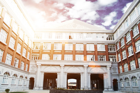 University hall buildingのeditorial素材