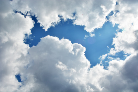 blue skyの写真素材