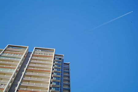 apartment buildingのeditorial素材