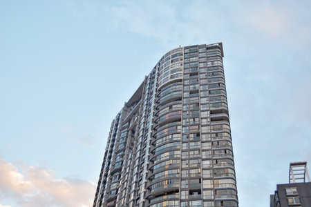 modern apartment building