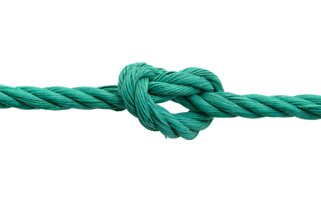Rope with knotの写真素材