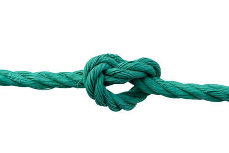 Rope with knotの写真素材