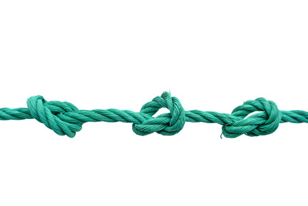 Rope with knot collectionの写真素材