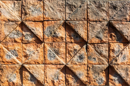 Background of old vintage brick wall