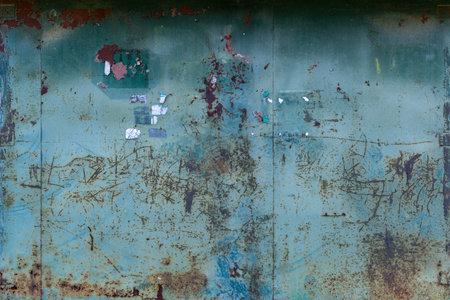 corrugated metal texture background
