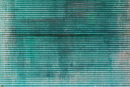 Grunge corrugated metal background, rusty steel textureの写真素材
