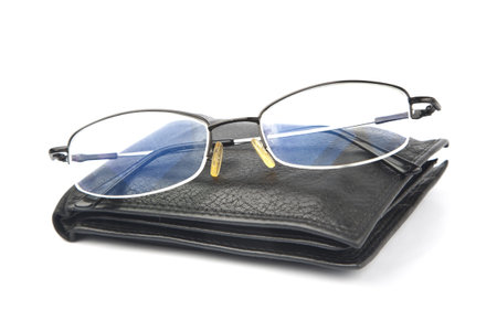 glasses with wallet together
